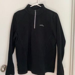 Eddie Bauer black fleece in XL.